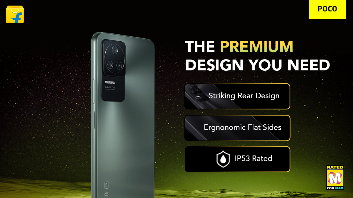 Poco F4 design official