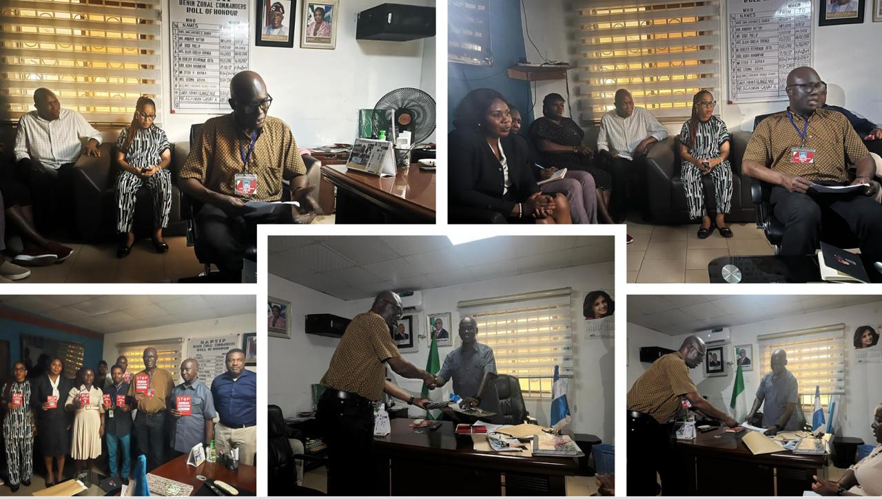 Edo drops in human trafficking statistics-NAPTIP Zonal Commander