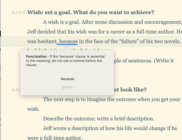Writing Tools: The Ulysses App Checks Grammar And Style, Who Knew?