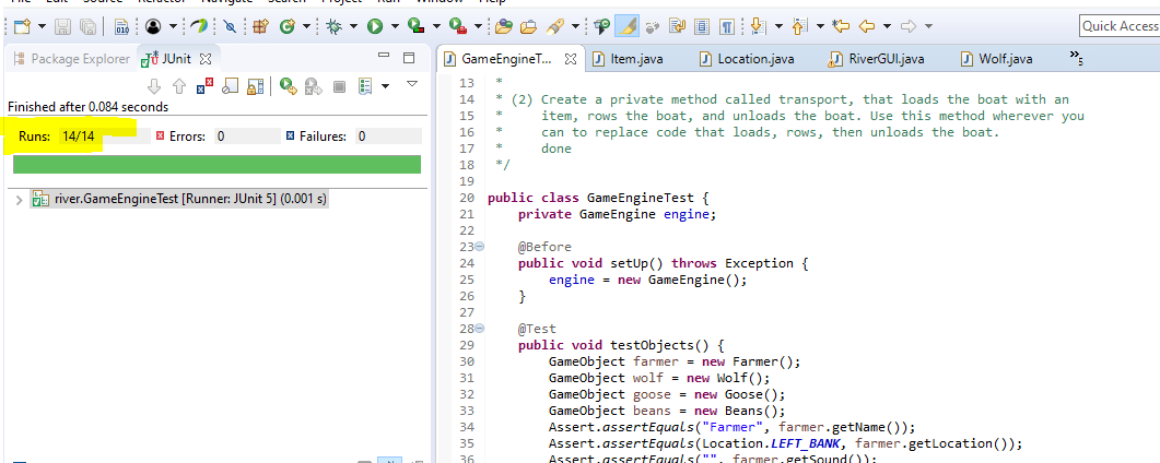 River Crossing Project Code Solution - Ankitcodinghub