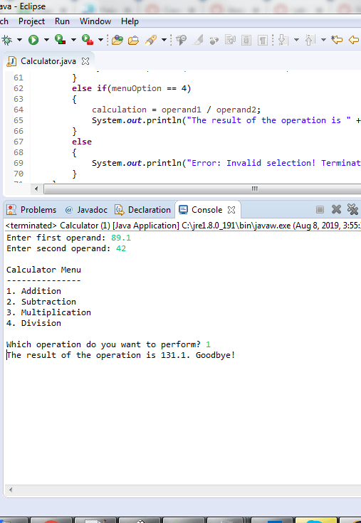 COP3502 Lab 01: One-Run Calculator Solved - Ankitcodinghub