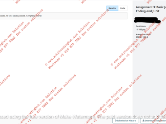 CS6300 Assignment 3: Basic Java coding and JUnit FALL26
