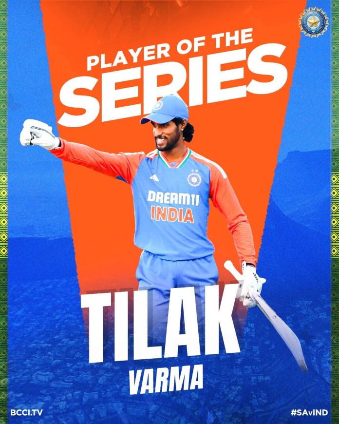 INDvsSA 2024 - Man of the series