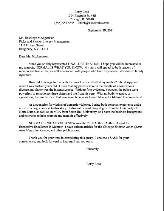 How To Write A Query Letter Step By Step Author Author Anne Mini S Blog