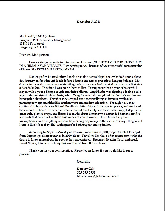 How To Write A Query For A Travel Memoir Author Author Anne Mini S Blog