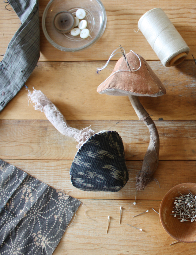 little mushroom sewing pattern