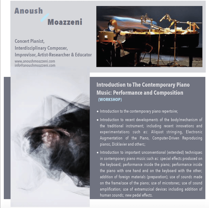 Anoush Moazzeni Official Website