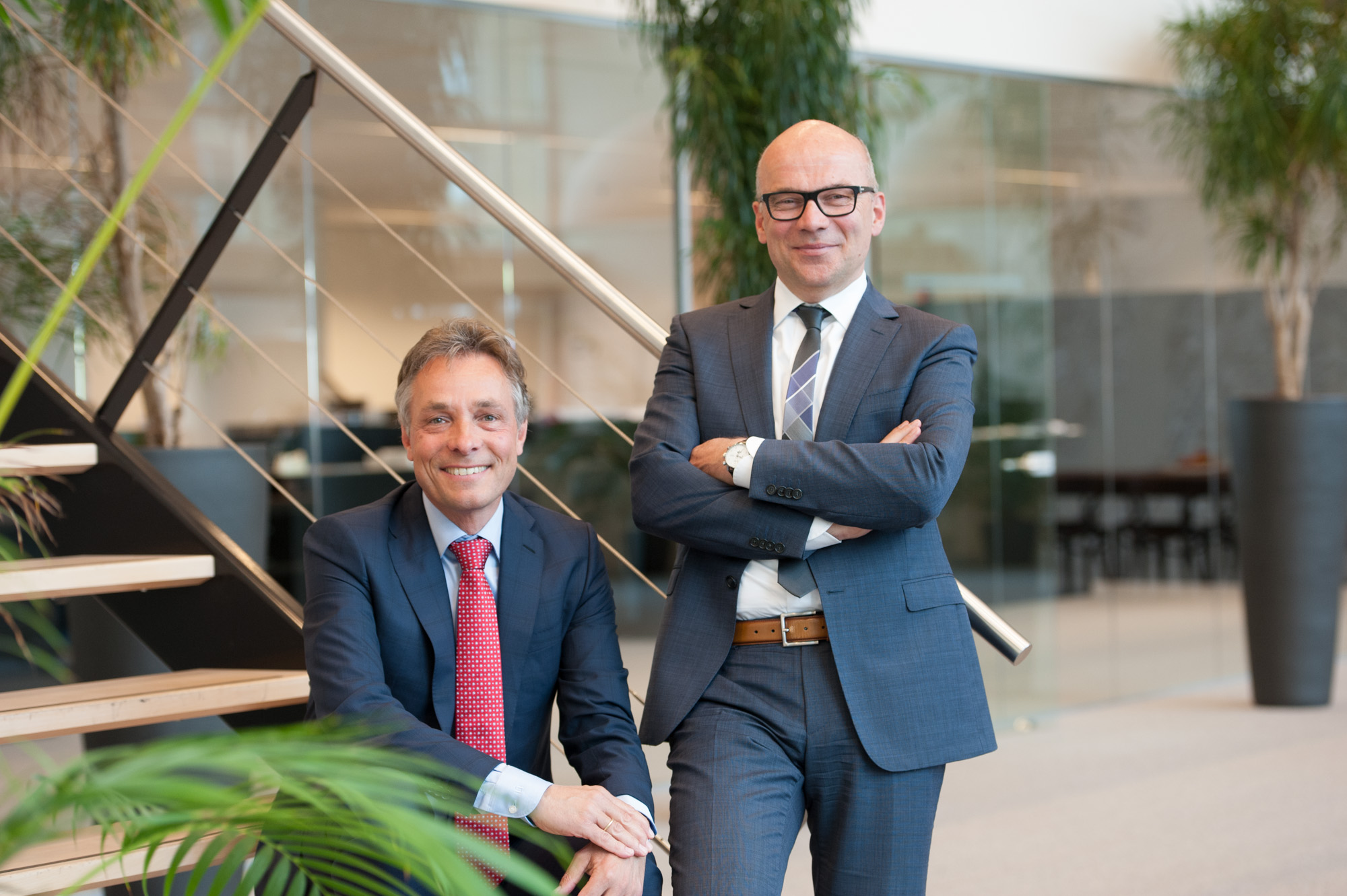 Frans van der Linde en Jan van der Windt