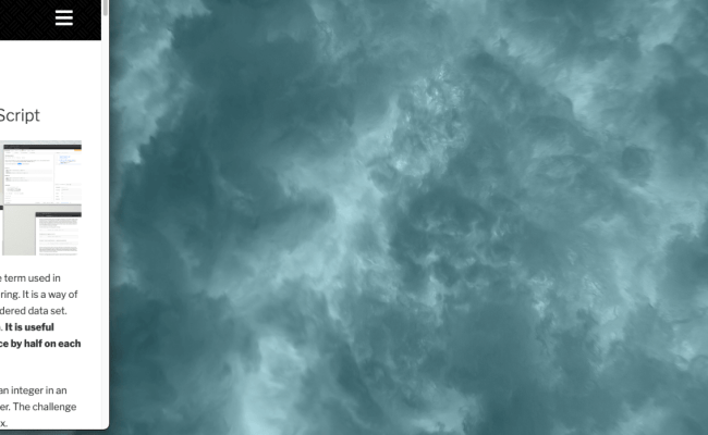 Binary Search In JavaScript – Ant Pace Blog