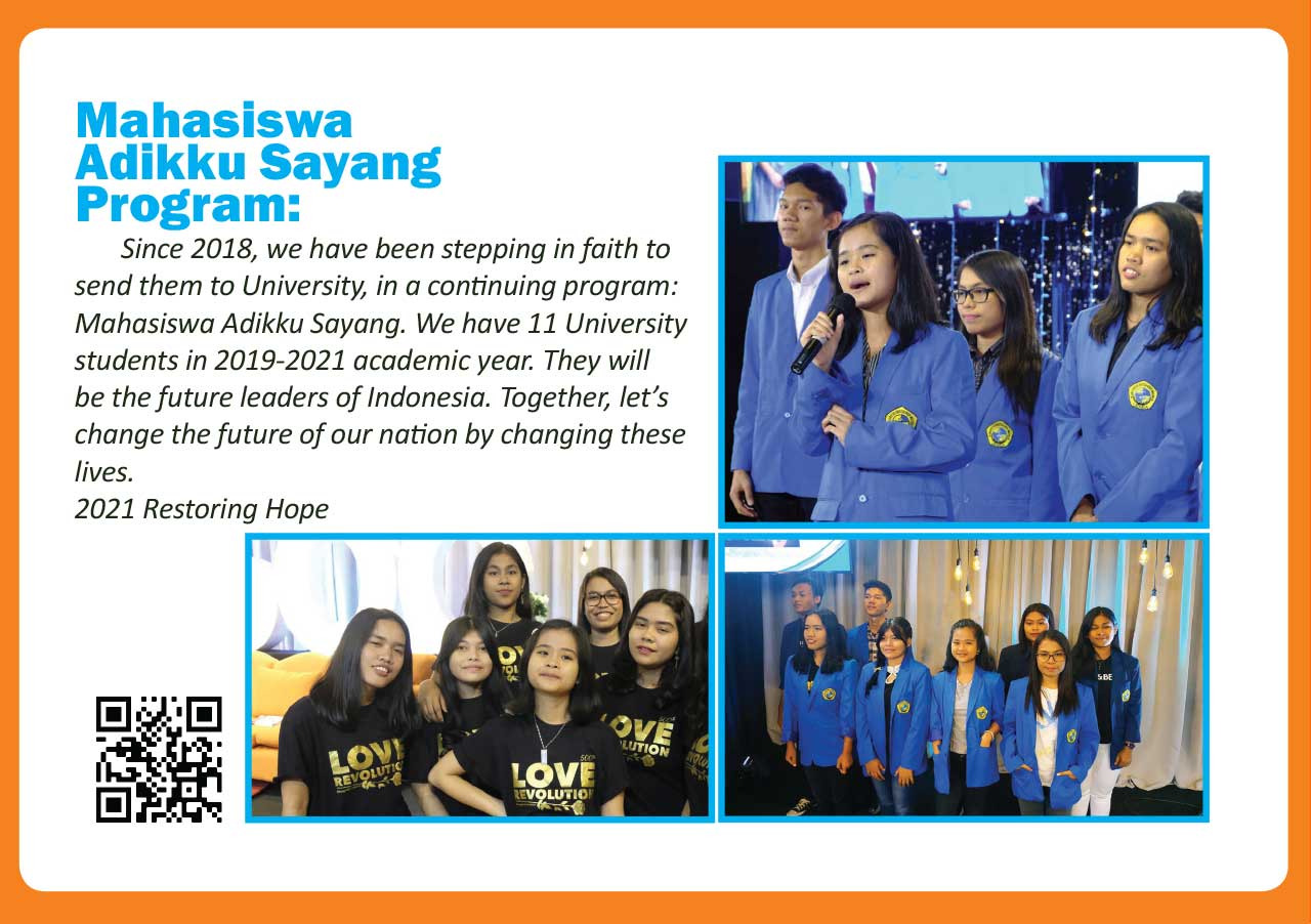 Mahasiswa Adikku Sayang - Anugrah Ministries