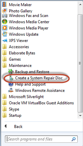 Create A System Repair Disc With Aomei Pe Builder