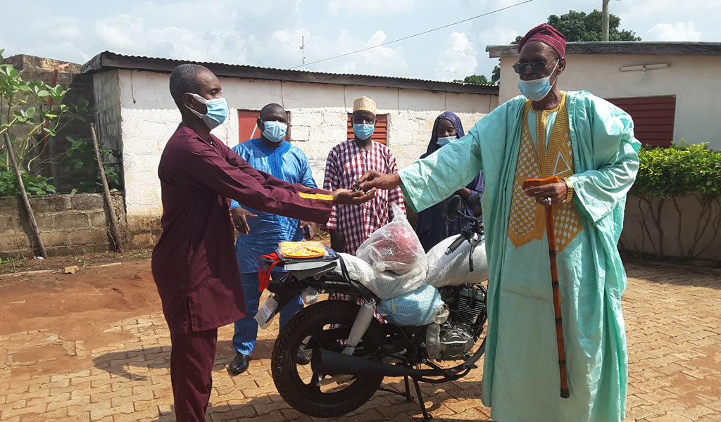 APESS motorise son perspicace point focal au Togo