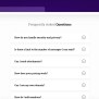 Frequently Asked Questions Design