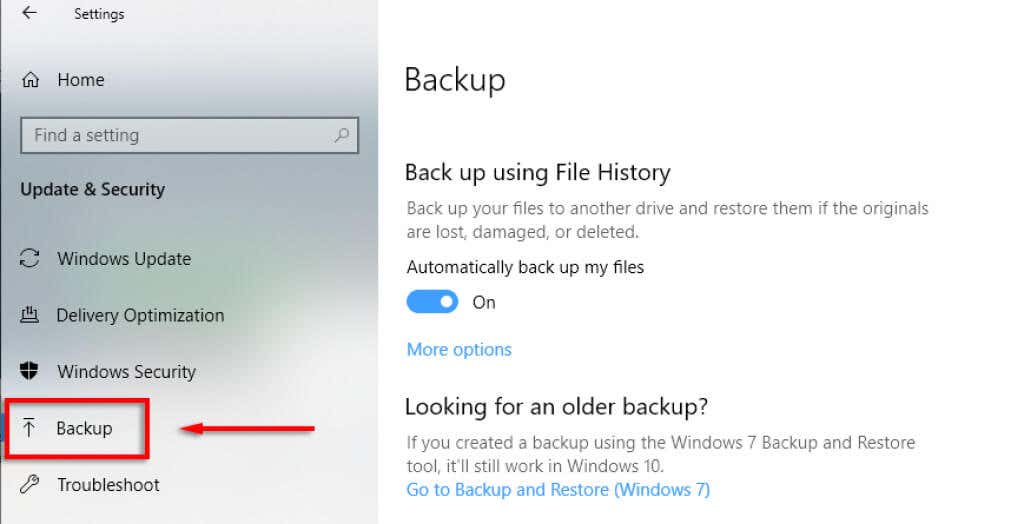 Como reconectar uma unidade de histórico de arquivos no Windows 6 Como reconectar uma unidade de historico de arquivos no Windows