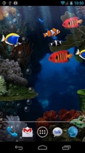 Fond Anime Aquarium Gratuit Sur Smartphone Et Tablette App Android