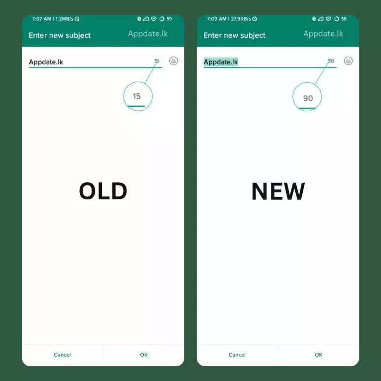 WhatsApp Change Summary - January 2023 11 WhatsApp Change Summary - January 2023
