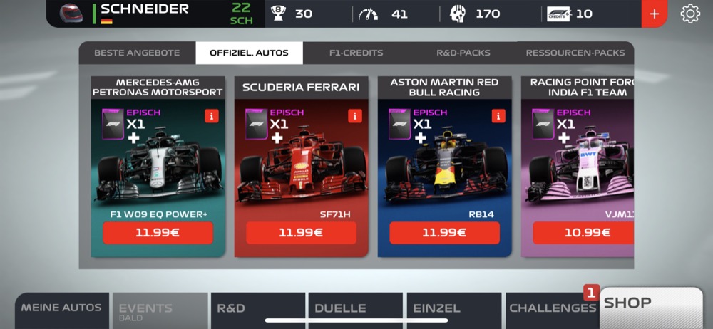 F1 Mobile Racing Eine Bestrafung Fur Alle Formel 1 Fans