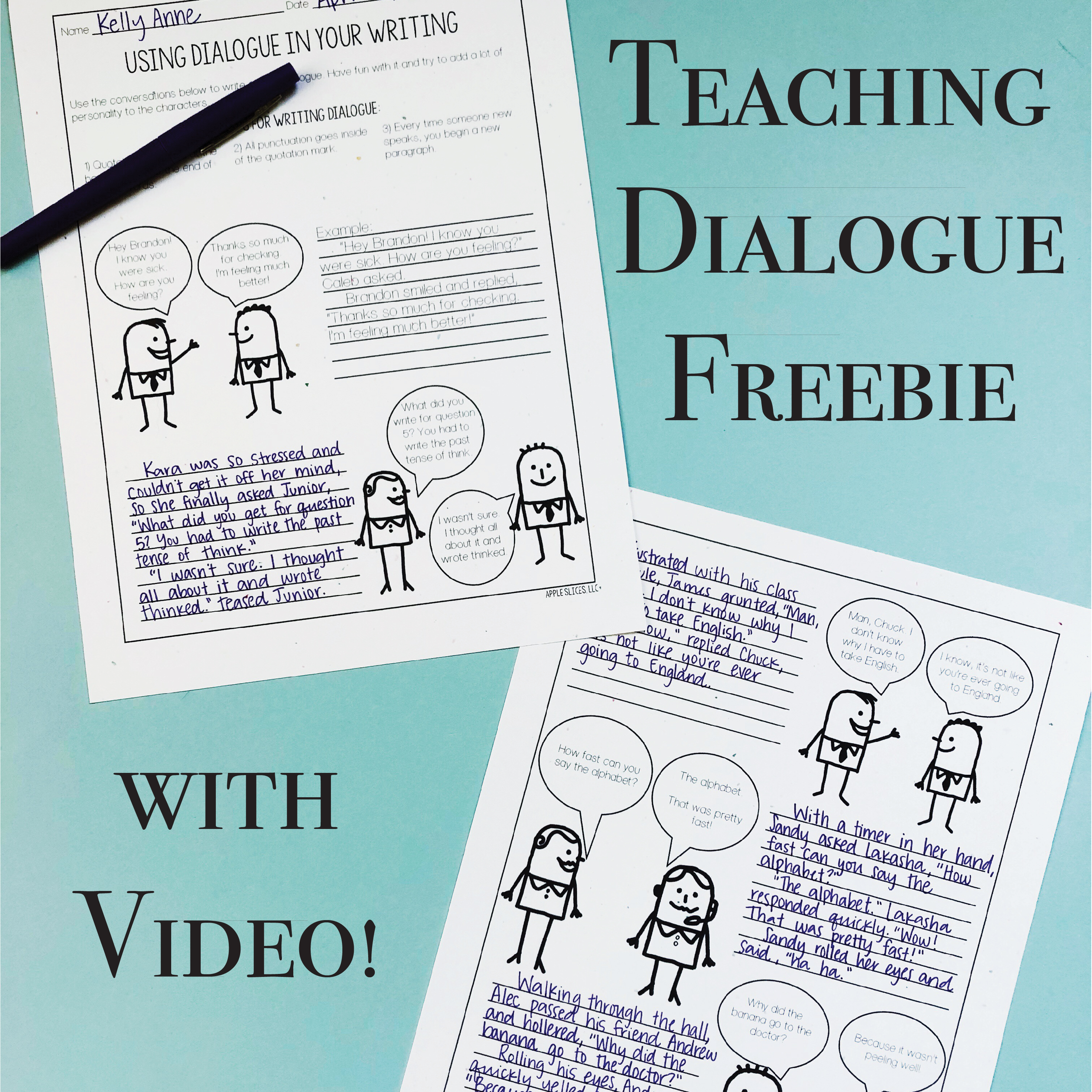 free dialogue writing lesson and video writer s workshop