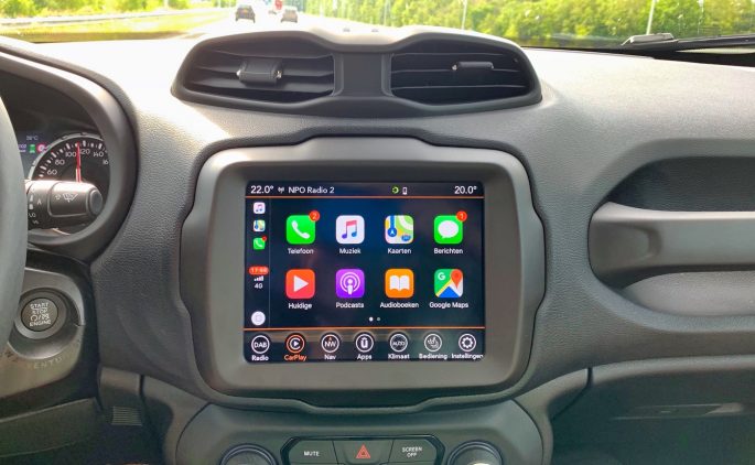 Carplay jeep renegade