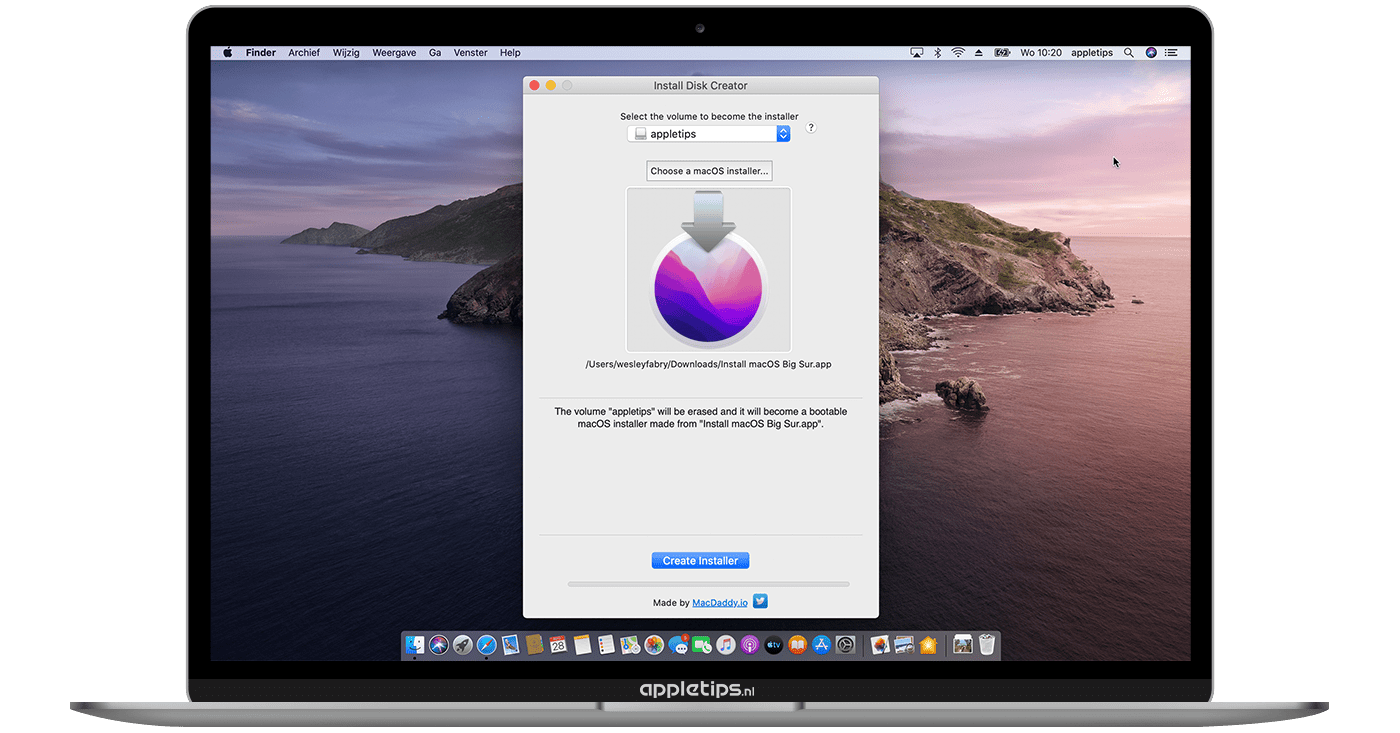 macOS Monterey: Installatie bootable USB-stick maken - appletips