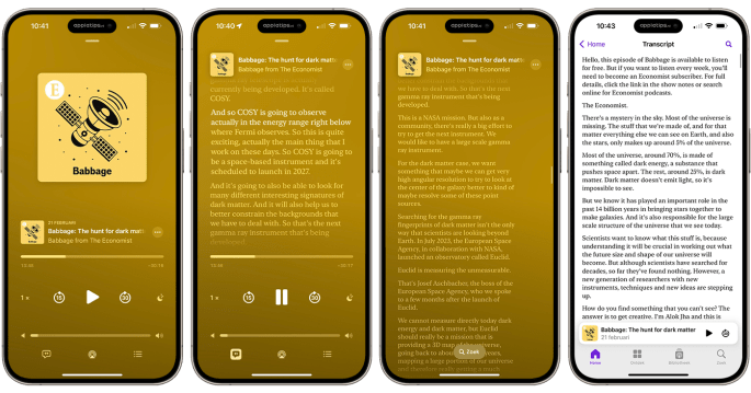 Podcasts transcripten gebruiken om live mee te lezen met je favoriete podcast