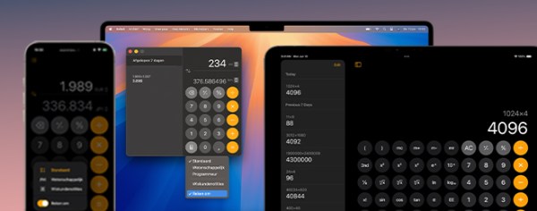afb: Rekenmachine-app gebruiken