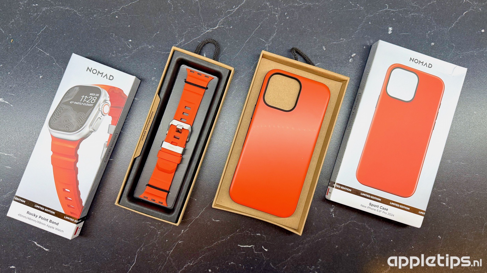 Nomad Sport iPhone case and Apple Watch band now in limited Magma