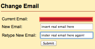 insert real email