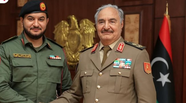 المشير حفتر يكلف نجله نائباً للقائد العام للقوات المسلحة