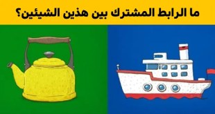 اختبر نفسك وحاول إيجاد الرابط العجيب بين الأشياء الموجودة في الصور