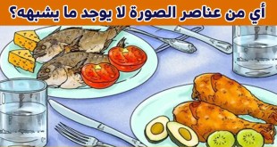 اختبر قدرتك على الإنتباه واستخرج الأشياء التي لا يوجد ما يشبهها في هذه الصور العشر