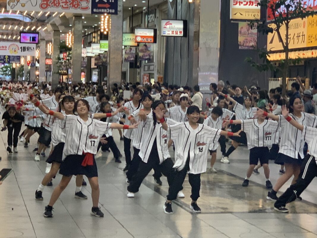 松山市・野球拳おどり