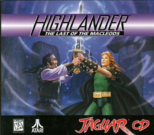 Nintendo Switch ATARI Jaguar HighLander Highlander: Last of the MacLeod's for Atari Jaguar (FULL