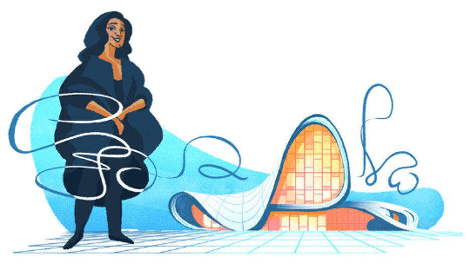 Zaha Hadid Doodle