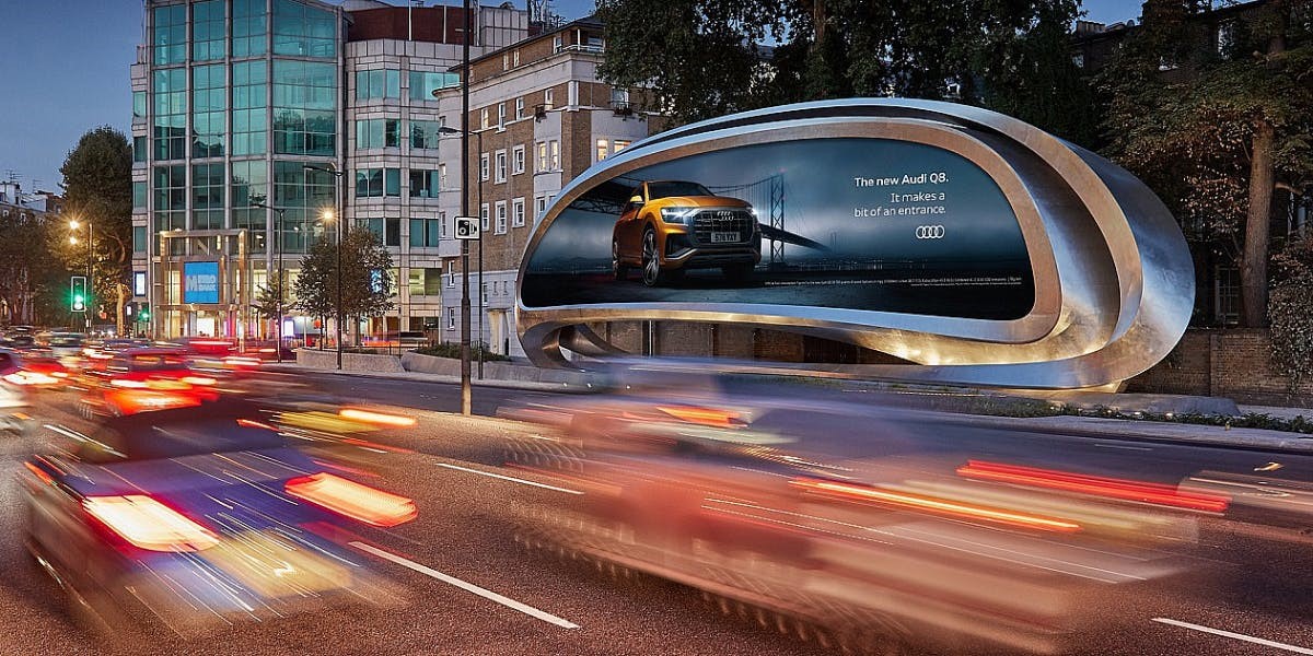Billboard art London