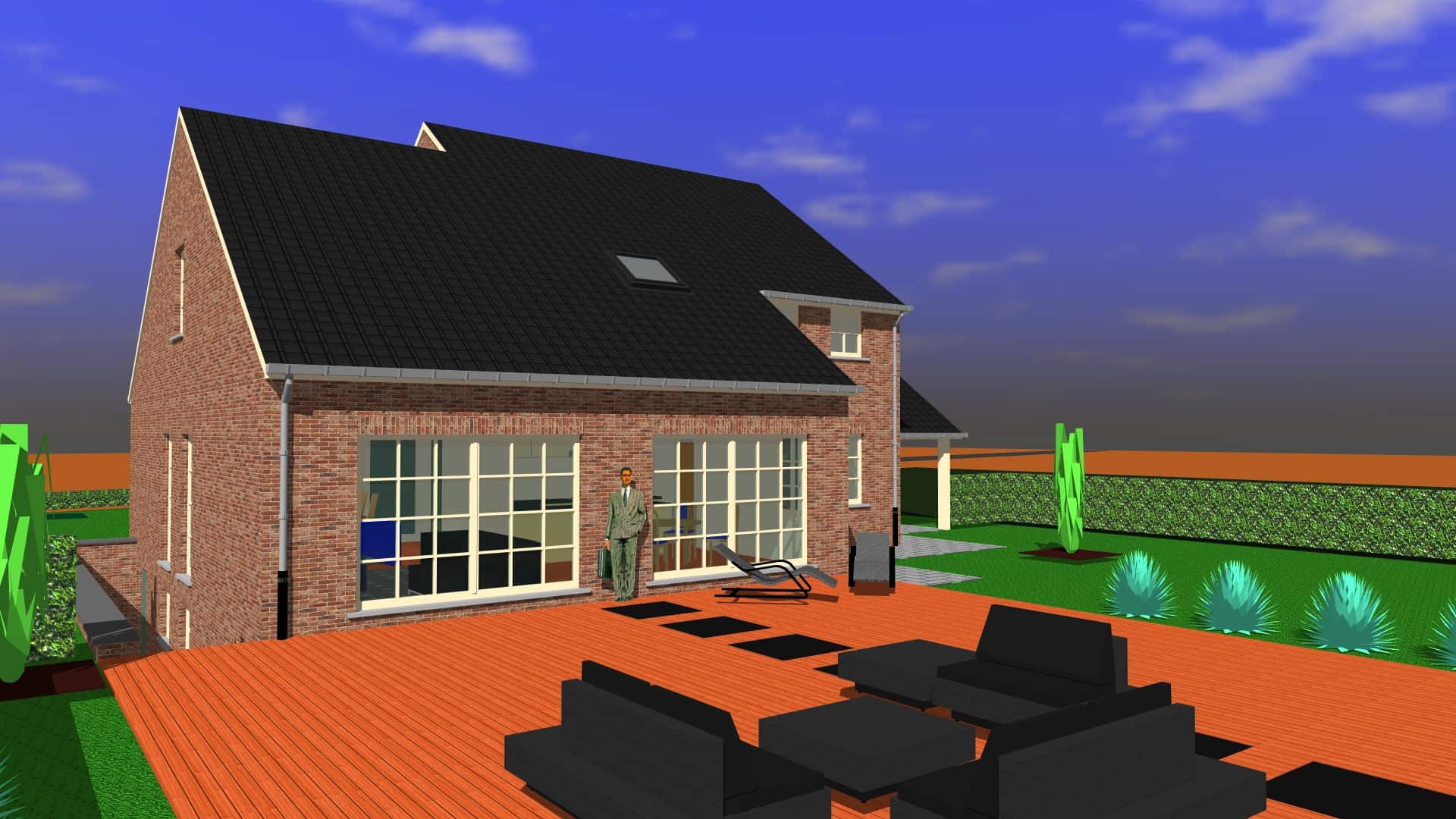 Architect Patrick Strackx Portfolio Dm Landelijke Woning In Pastorij Stijl Wiemismeer