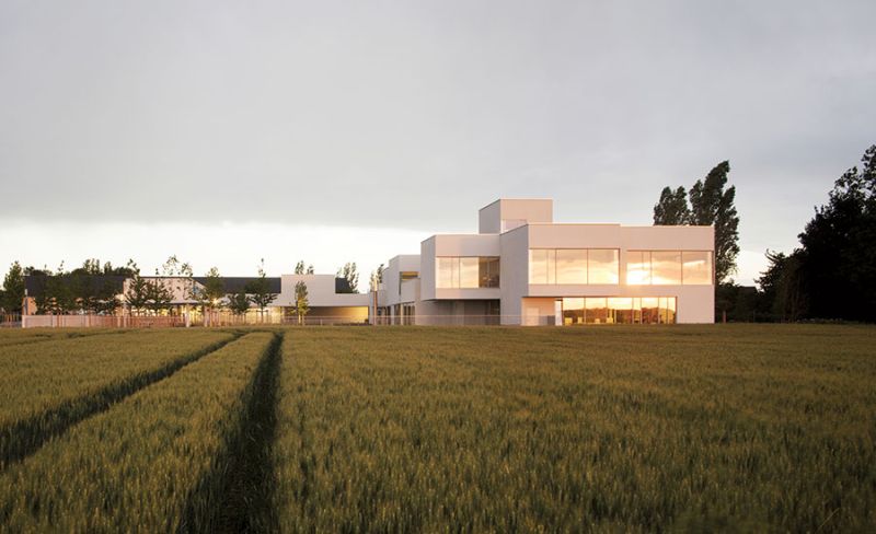 Olympe De Gouges School Complex By Dominique Coulon Associates 2021 - Colorful Art Collection - High Resolution Quality