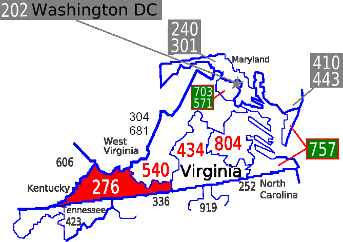 Area code 276