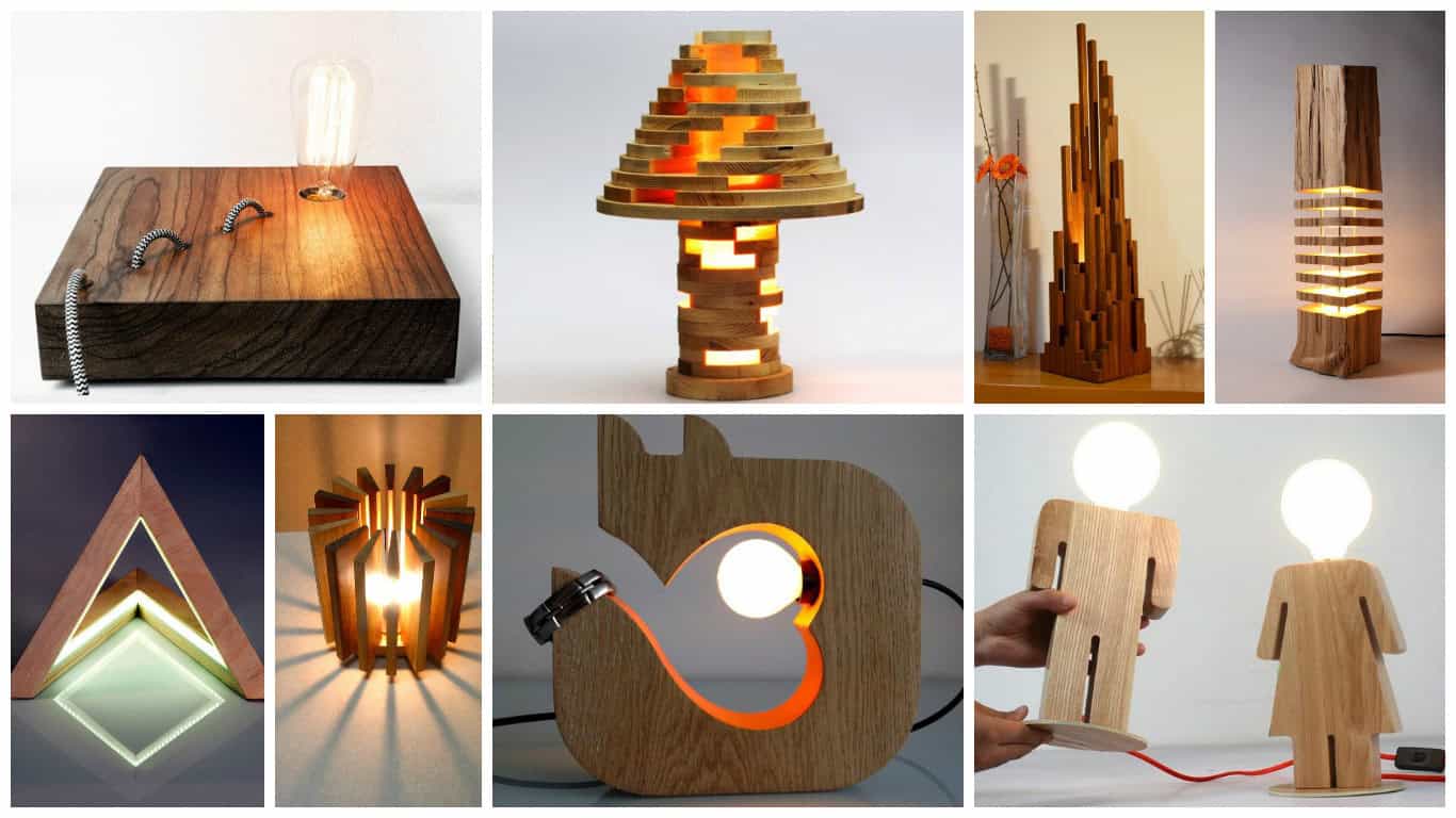 19 Tempting Wooden Lamp Designs That Are Worth Seeing
