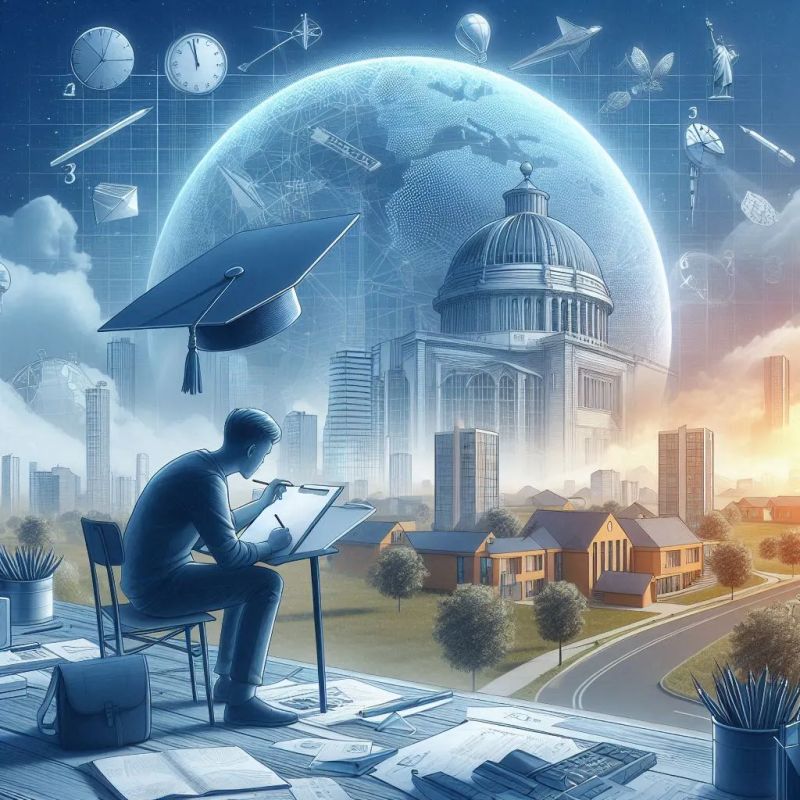 Iconic Architecture Educationalbuilngs Interiordesign - Download Incredible Light Illustration | HD