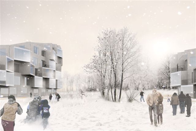 PUU-BO wooden multi-story buildings / by BIG