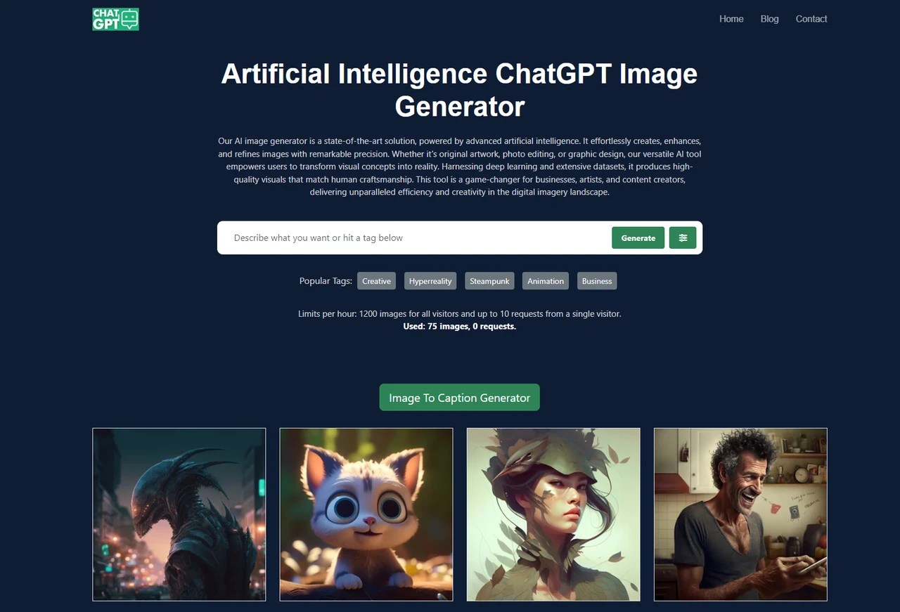 ChatGPT Image Generator: un generador de imágenes de IA