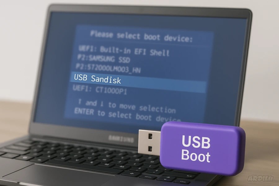 USB de arranque