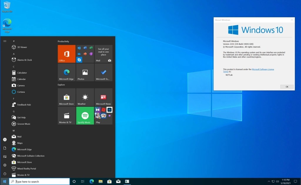 Windows 10 Pro
