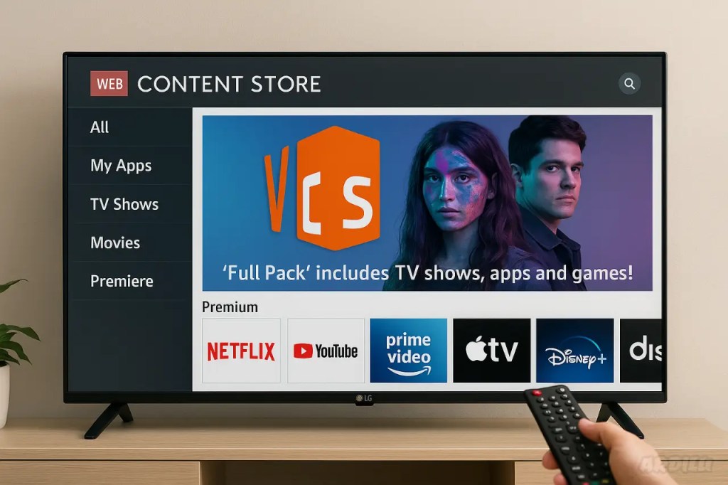 Alternativas ver películas y series en web content store