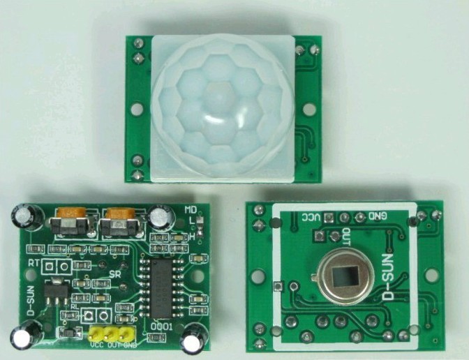 HC-SR501 PIR Infrarossi Sensore di movimento - Arduino Robotics HC-SR501 PIR Infrarossi Sensore di movimento - Arduino Robotics