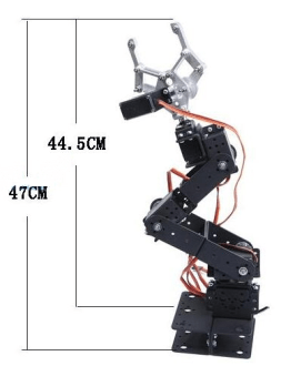 6 DOF three-dimensional rotating mechanical arm 6 DOF three-dimensional rotating mechanical arm