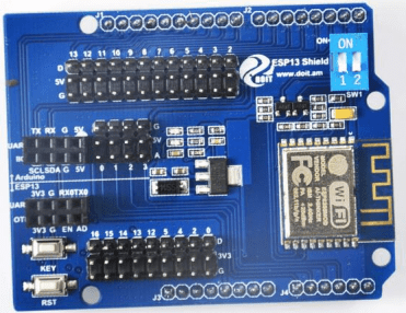 ESP8266 Web Sever Seriale WiFi Shield Board Modulo With ESP-13 ESP8266 Web Sever Seriale WiFi Shield Board Modulo With ESP-13