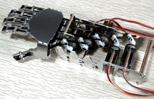 Right Hand 5-DOF Robot Hand Fingers ( Have not assembly , need assembly by self) Right Hand 5-DOF Robot Hand Fingers ( Have not assembly , need assembly by self)