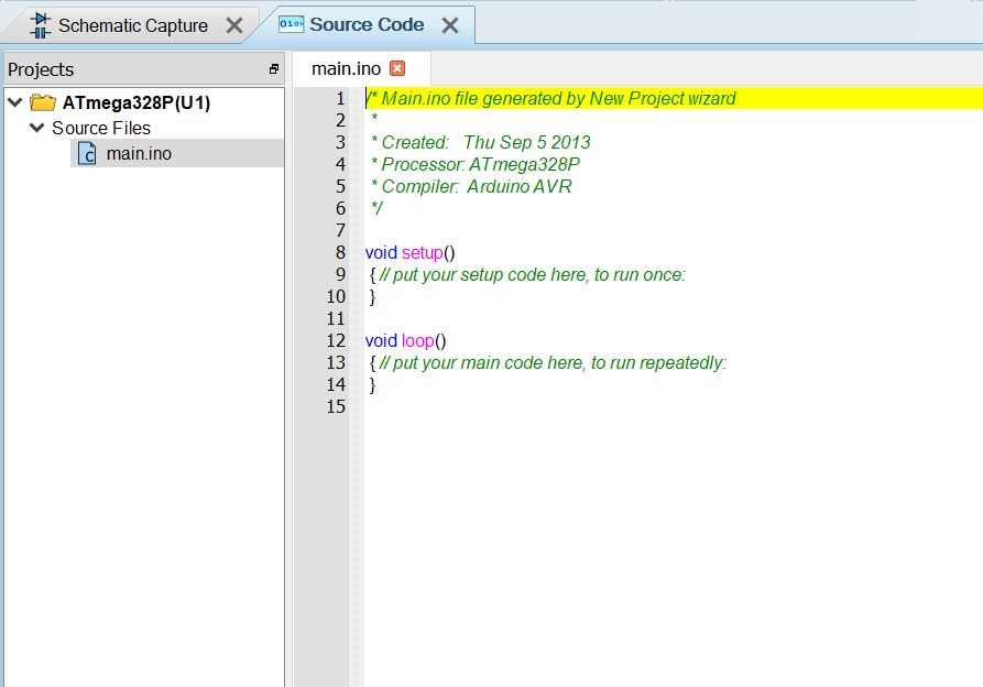 code source proteus